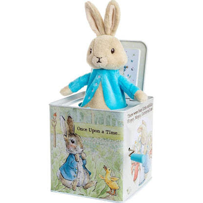 Beatrix Potter Peter Rabbit Jack in the Box Multicolor Standard Pop Up Toy for Toddlers and Kids