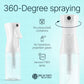 BeautifyBeauties BeautifyBeauties Hair Spray Bottle Ultra Fine Continuous Water Mister For Hairstyling, Cleaning, Plants, Misting And Skin Care (Clear, 6.8 Ounces)