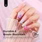 beetles Gel Polish Beetles Gel Nail Tips Medium Coffin Etch X Nail Tips, 12 Sizes 288Pcs Pre Shaped Half Matte Press On Nails Full Cover False Nails For Pastel Spring Nails Acrylic Fake Nails Nail Extensions Kit