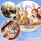 Bememo 25-Pack Little Jesus Rubber Toys, Mini Religious Party Favors, Bright Colors, Hide & Seek Gifts