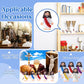 Bememo 25-Pack Little Jesus Rubber Toys, Mini Religious Party Favors, Bright Colors, Hide & Seek Gifts