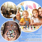 Bememo 50 Mini Jesus Figures Multicolor Easter Party Favors Christ Loves You Toy for Sunday School Egg Hunt Games