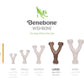 Benebone Wishbone Durable Dog Chew Toy For Aggressive Chewers, Real Peanut, Made In USA, Large,