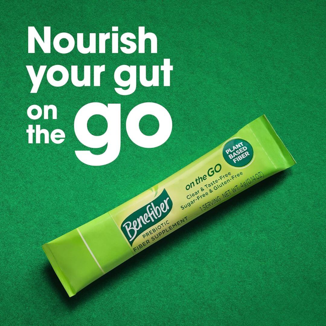 Benefiber Prebiotic Fiber Supplement Clear & Taste-Free Stick Packs (Pack Of 28) 4g Each,886790162803