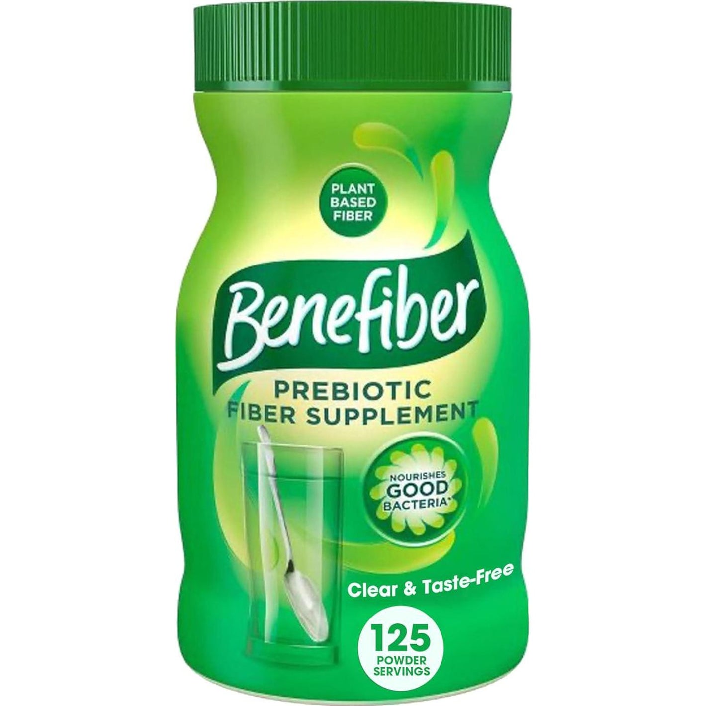 Benefiber Benefiber Daily Prebiotic Fiber Supplement Powder For Digestive Health, Unflavored - 125 Servings (17.6 Ounces)