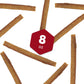 Best Bully Sticks 6" Bully Chews for Dogs, 8 oz Pack, Natural Grass-Fed Beef, Rawhide-Free, Medium Breeds