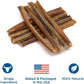 Best Bully Sticks 6" Bully Chews for Dogs, 8 oz Pack, Natural Grass-Fed Beef, Rawhide-Free, Medium Breeds