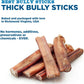 Best Bully Sticks 6 Inch Thick Dog Chews 5 Ct Natural Single Ingredient Grass Fed Beef