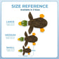 Best Pet Supplies 2-in-1 Stuffless Dog Toys, 4 Small Squeaky Figures, Durable Soft Indoor Play Chew Toys