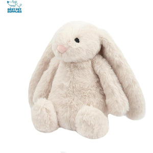 Best Pet Supplies Bunny Buddy Dog Toy Squeaky Plush with Crinkle for Small Medium Dogs