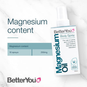 BetterYou Magnesium Oil Body Spray 100ml