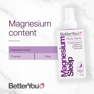 BetterYou Magnesium Sleep Body Spray 100ml