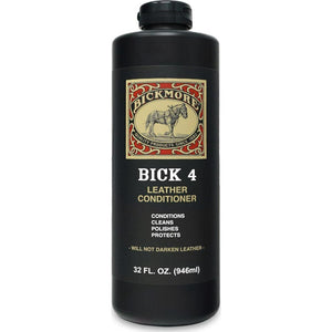 Bickmore Bick 4 Leather Conditioner 32 Fl Oz - Best Since 1882 - Leather Cleaner And Conditioner - Restore Polish And Protect All Smooth Finished Leathers,