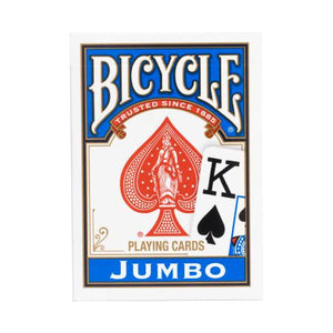 Bicycle Playing Cards Jumbo Index 2 Pack Classic Standard Poker Size Cards for Games and Family Fun