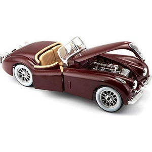 Bijoux XK120 Jaguar Roadster Model, 1 Pc, 1:24 Scale, Random Color Diecast Car, Collectible Vehicle