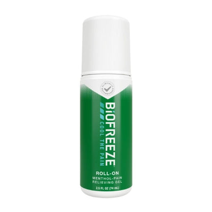 Biofreeze Cool The Pain Menthol Pain Relieving Gel Roll-On 74ml