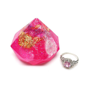 Nature Skin Shop Birthstone Gem Soap, Rose Quartz Scent, Unique Gift Soap