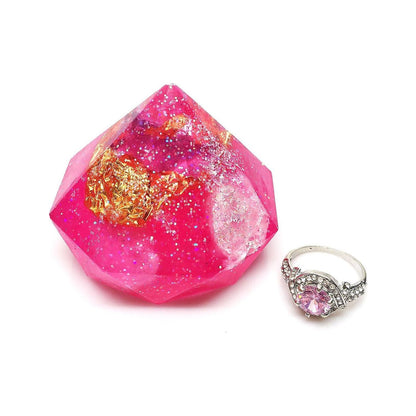 Nature Skin Shop Birthstone Gem Soap, Rose Quartz Scent, Unique Gift Soap