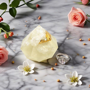 Nature Skin Shop Birthstone Gem Soap, Diamond Scent, Unique Gift
