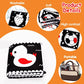 Black and White High Contrast Soft Baby Book Crinkle Sensory Toy for Tummy Time Brain Development Ages 0 to 12 Months