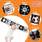Black and White High Contrast Soft Baby Book Crinkle Sensory Toy for Tummy Time Brain Development Ages 0 to 12 Months