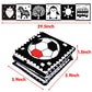 Black and White High Contrast Soft Baby Book Crinkle Sensory Toy for Tummy Time Brain Development Ages 0 to 12 Months