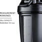 BlenderBottle Classic V2 Shaker Bottle, Perfect for Protein Shakes and Pre-Workout, 20oz, Clear/Black