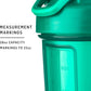 BlenderBottle Classic V2 Shaker Bottle, 28oz, Perfect for Protein Shakes & Pre-Workout, Clear/Black