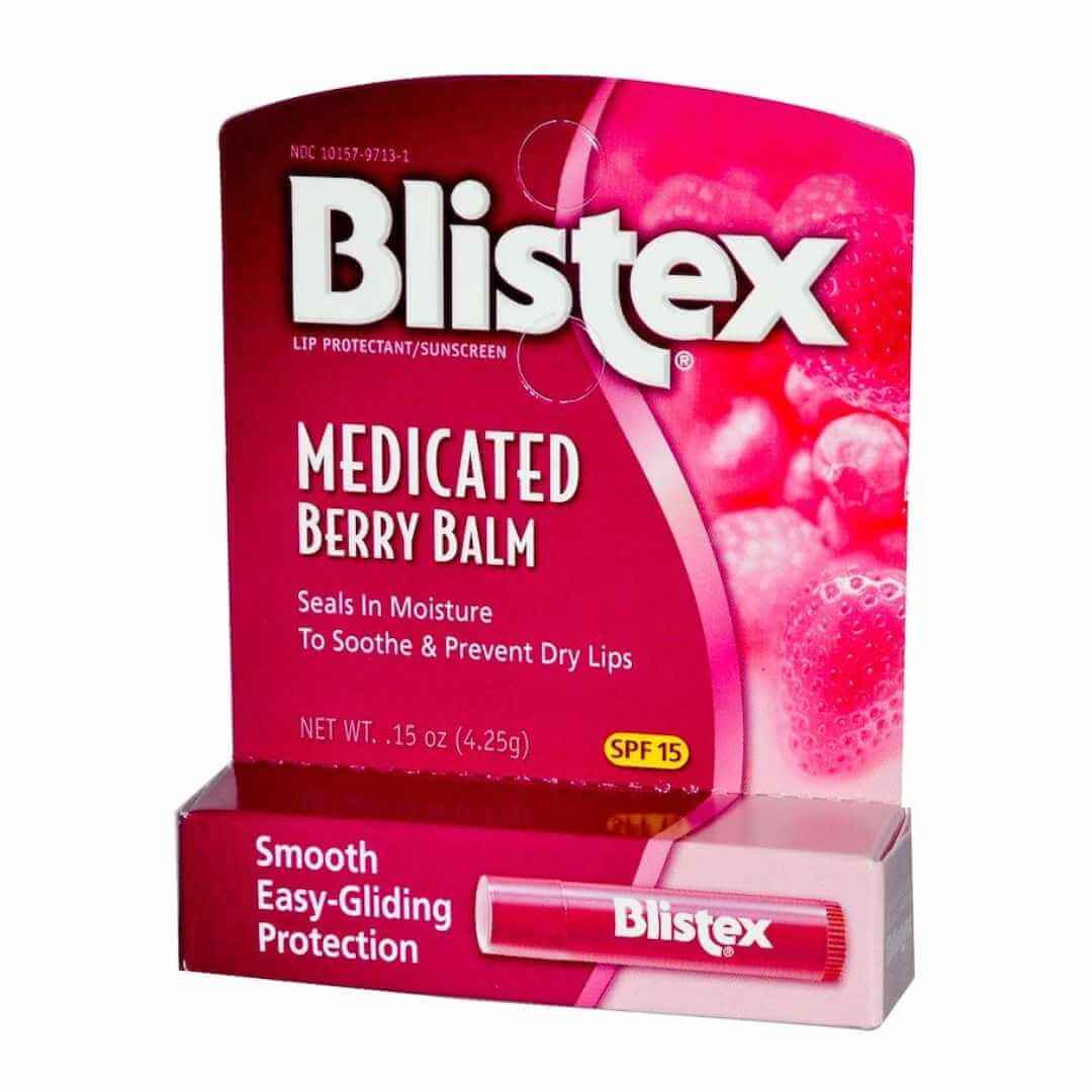 Blistex Medicated SPF 15 Berry Lip Balm 4.25g,041388220215