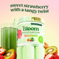 Bloom Nutrition Bloom Nutrition Greens And Superfoods Powder For Digestive Health, Greens Powder, Digestive Enzymes, Probiotics, Spirulina, Chlorella For Bloating And Gut Support, Green Juice, 30 SVG, Strawberry Kiwi