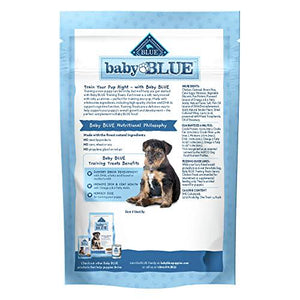 Blue Buffalo Baby Blue Puppy Training Treats, 4 oz Bag, Natural Soft Dog Treats with Savory Chicken Flavor