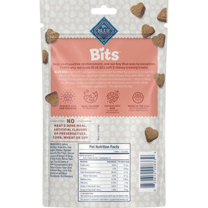 Blue Buffalo Bits Training Dog Treats with DHA Natural Salmon Recipe Soft Chews 4 oz Bag