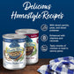 Blue Buffalo Blue's Stew Wet Dog Food Variety Pack 6 Cans 12.5 oz Hearty Beef and Country Chicken