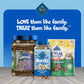 Blue Buffalo Bursts Cat Treats, Crunchy + Creamy, Paw Lickin’ Chicken, 5 oz Training Reward