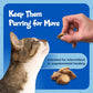 Blue Buffalo Bursts Cat Treats, Crunchy + Creamy, Paw Lickin’ Chicken, 5 oz Training Reward