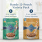 Blue Buffalo Delectables Dog Food Topper Variety Pack 3 oz 12 Pack Lamb and Turkey Dinner