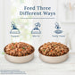 Blue Buffalo Delectables Dog Food Topper Variety Pack 3 oz 12 Pack Lamb and Turkey Dinner