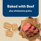 Blue Buffalo Health Bars Dog Biscuits Oven Baked Beef Flavor with Natural Ingredients 16 oz Bag