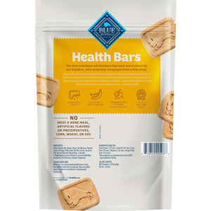 Blue Buffalo Health Bars Dog Treats Banana and Yogurt Flavor 16 oz Oven Baked Natural Ingredients