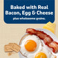 Blue Buffalo Health Bars Dog Biscuits, Bacon, Egg & Cheese, Oven-Baked, 3 lb Bag