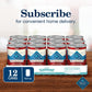 Blue Buffalo Homestyle Wet Dog Food Beef Dinner with Vegetables Natural Ingredients 12.5 oz Cans 12 Pack