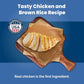 Blue Buffalo Small Breed Adult Dog Food, Chicken & Brown Rice, High Energy Dry Food, 15 lb Bag