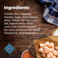 Blue Buffalo Nudges Jerky Cuts Dog Treats Chicken Recipe Natural High Protein Soft Chews for Dogs Training or Reward