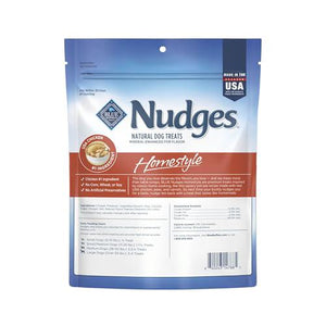 Blue Buffalo Nudges Homestyle Dog Treats Real Chicken Made in USA Soft Natural Treats 10 oz Bag