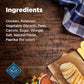 Blue Buffalo Nudges Homestyle Dog Treats Real Chicken Made in USA Soft Natural Treats 10 oz Bag
