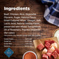 Blue Buffalo Nudges Grillers Beef Dog Treats 16 oz Natural Soft Chews for Dogs