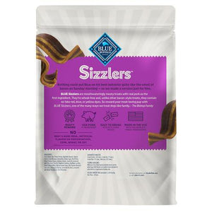 Blue Buffalo Sizzlers Bacon Style Dog Treats with USA Pork Original Flavor 28 oz Bag