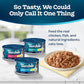 Blue Buffalo Tastefuls Flaked Wet Cat Food Variety Pack, 3 oz Cans x 24, Tuna, Chicken, Fish & Shrimp in Gravy