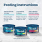 Blue Buffalo Tastefuls Flaked Wet Cat Food Variety 12 Cans 3 oz Each Tuna Chicken Fish and Shrimp in Gravy