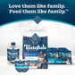 Blue Buffalo Tastefuls Flaked Wet Cat Food Variety 12 Cans 3 oz Each Tuna Chicken Fish and Shrimp in Gravy